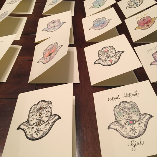 Bat Mitzvah Hamsa