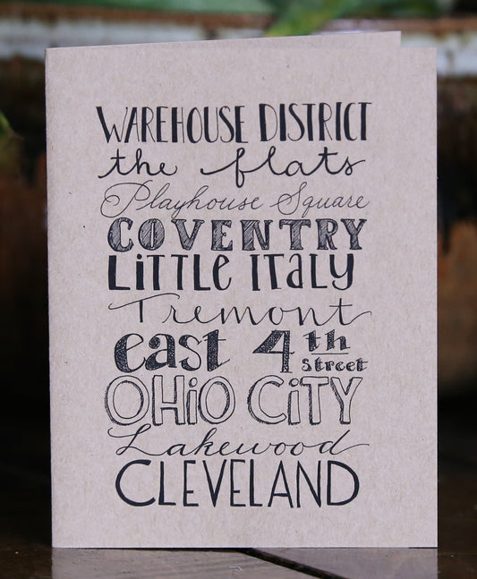 CLE Neighborhoods Card