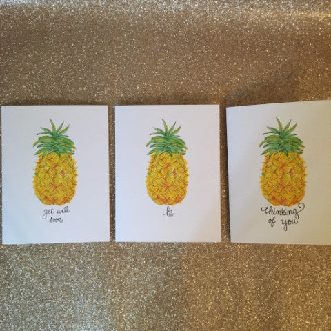 Thinking of Pineapple Card