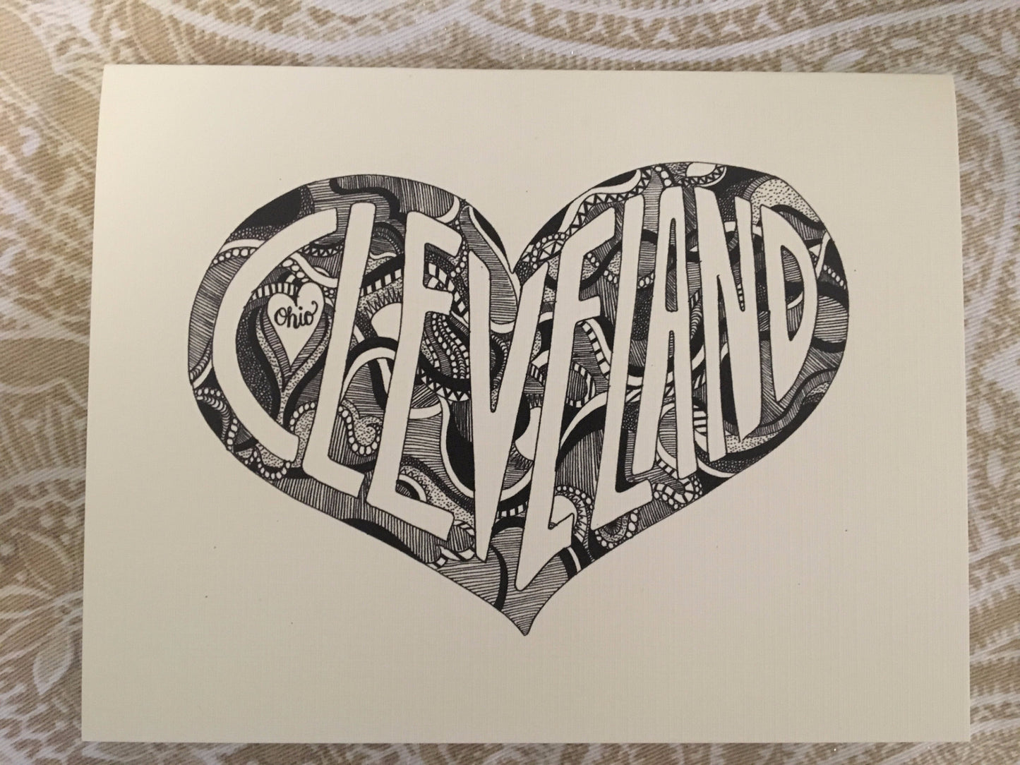 Cleveland Zen Heart Card