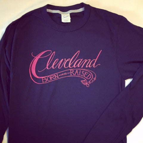 Cleveland Born & Raised Long-sleeved Shirt