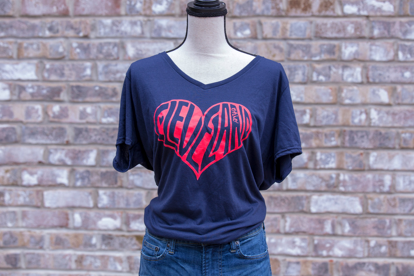 Cleveland Signature Heart T-shirt