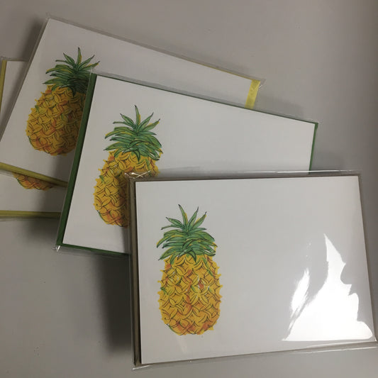 Petite Pineapple Notecards