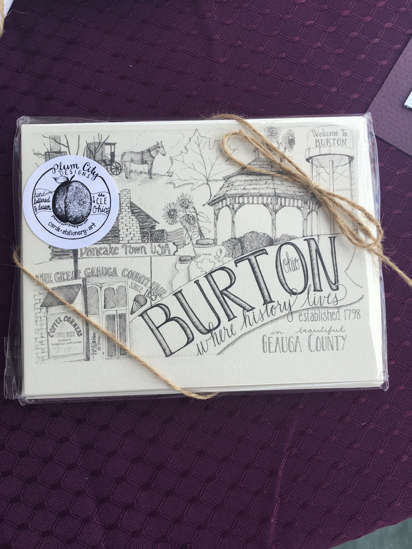 Burton Notecards
